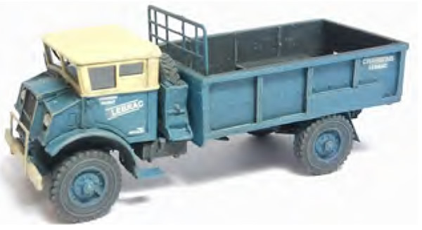 REE Modeles CB-058 - Truck CHEVROLET 3T with sidewalls (Blue)